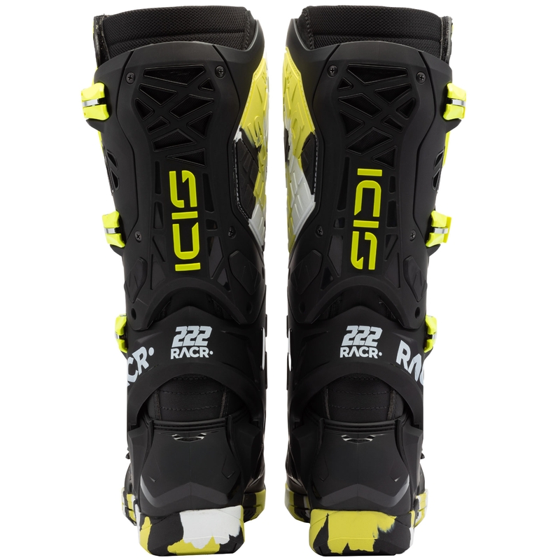 Motorlaarzen SiDi Crossair X RACR002 fluo geel-zwart