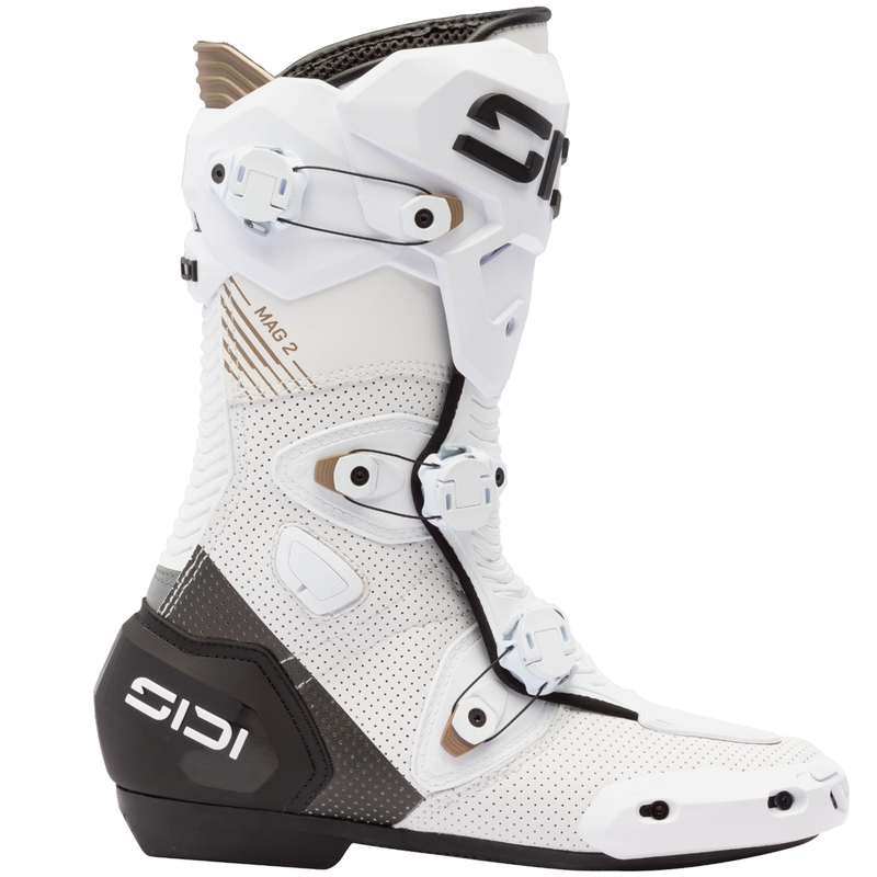 SiDi MAG 2 Air motorlaarzen wit-zwart