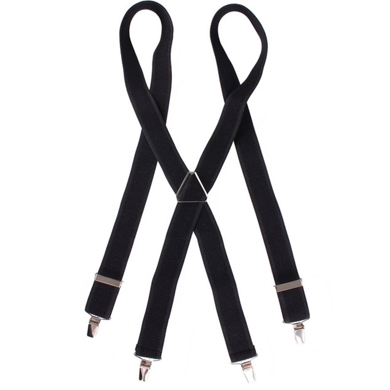 Zwarte bretels 35X