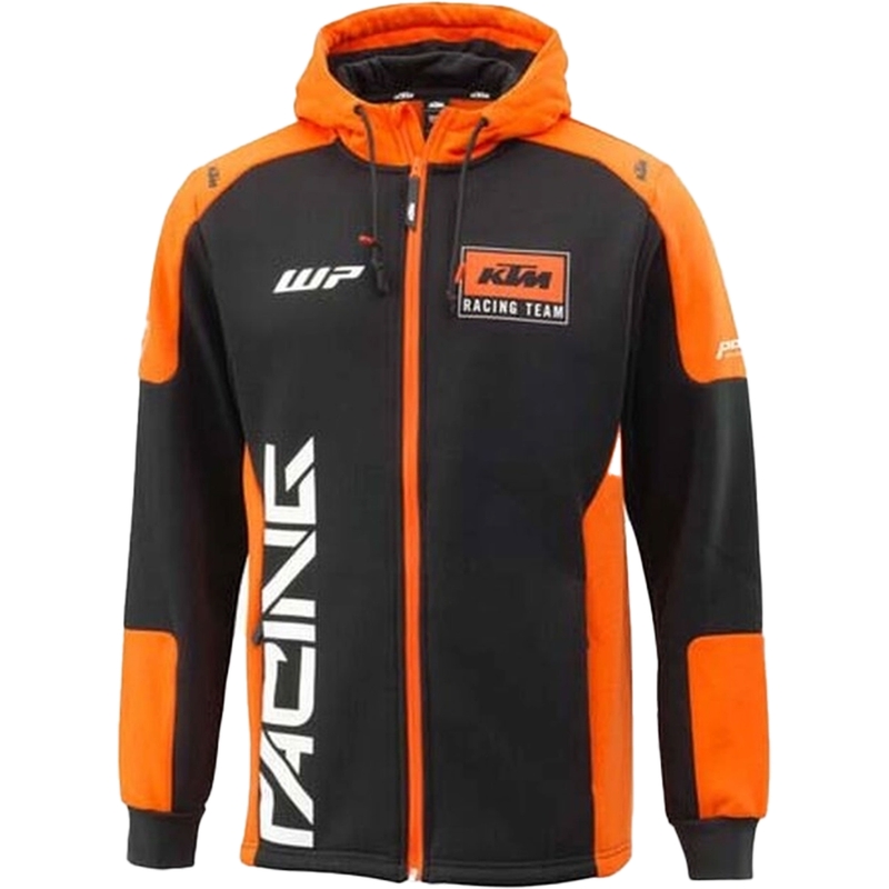 KTM Team Zip Hoodie zwart-oranje