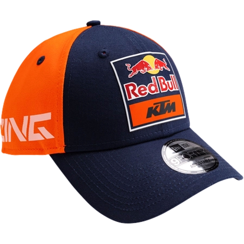KTM replica gebogen kap blauw-oranje