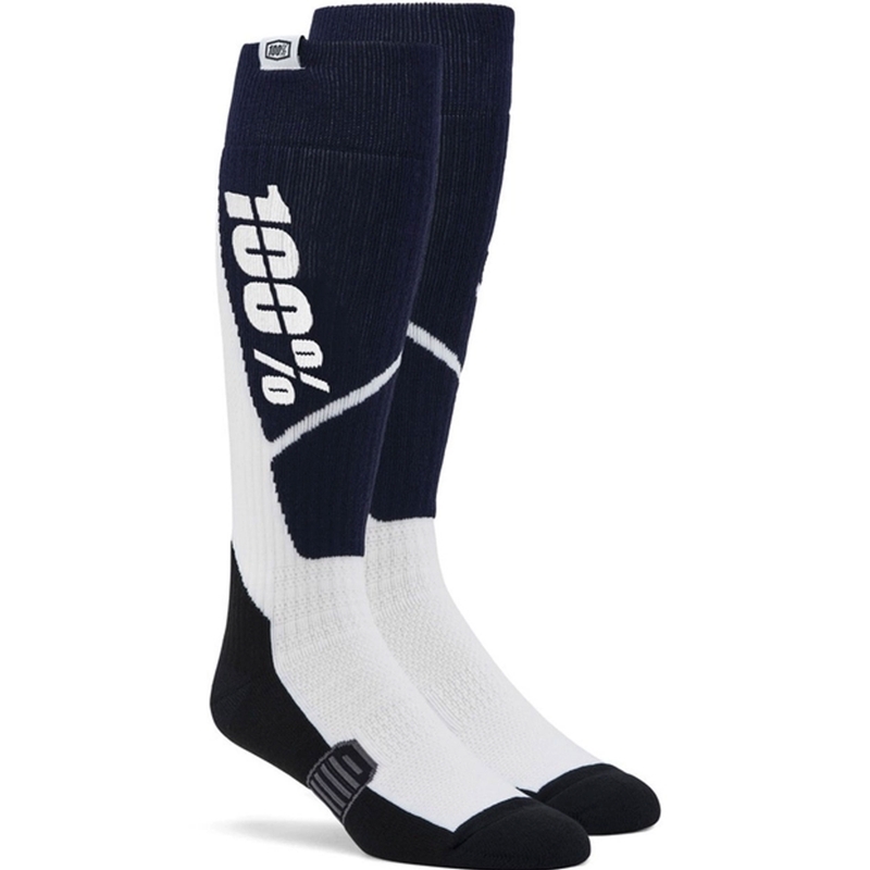 Sokken 100% - USA Torque MX blauw en wit