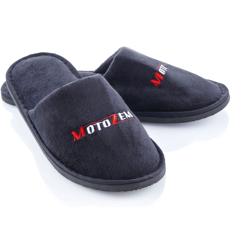 Slippers MotoZem zwart