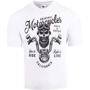 T-shirt RSA Original Motorcycles wit
