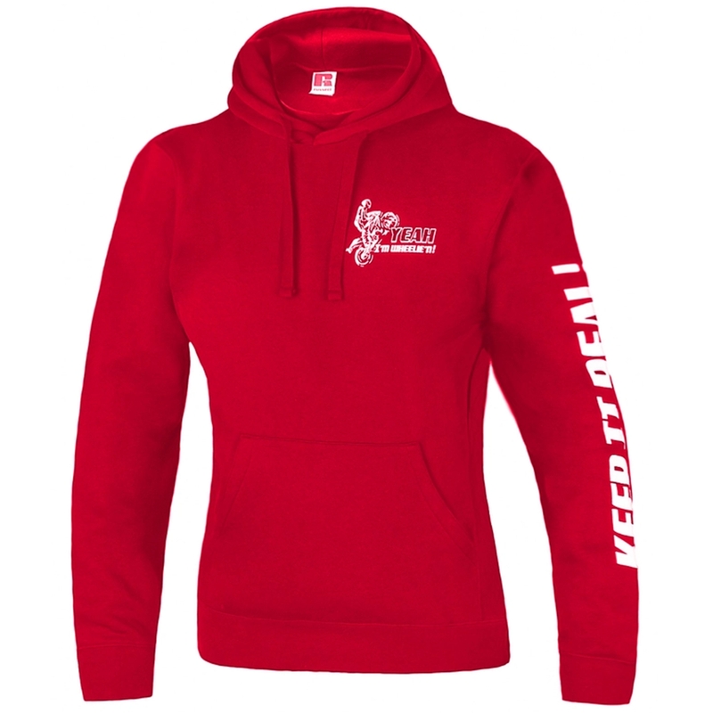 Damescapuchon Vang me als je kunt rood uitverkoop
