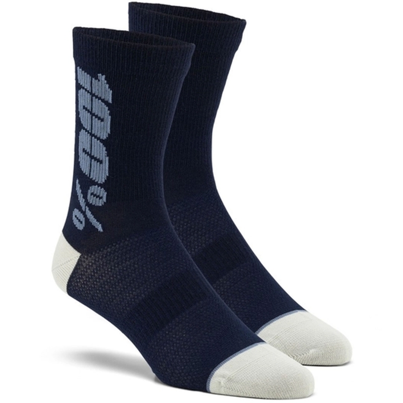 Sokken 100% - USA Rythym Merino Wol blauw
