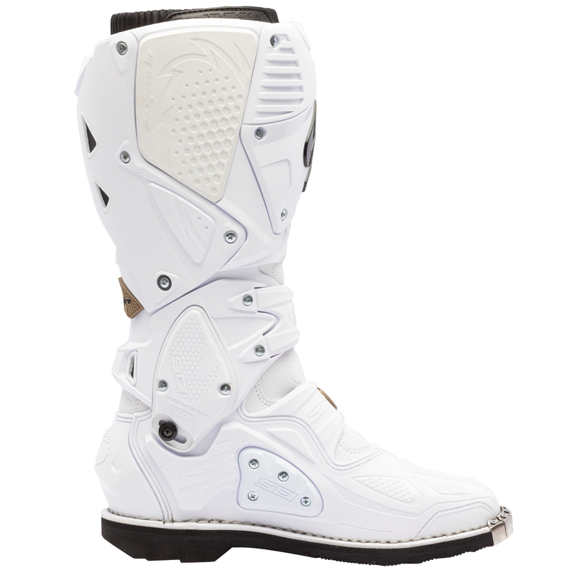 SiDi Crossfire 3 motorlaarzen wit-brons