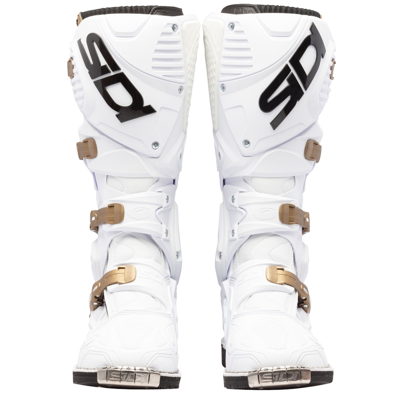 SiDi Crossfire 3 motorlaarzen wit-brons