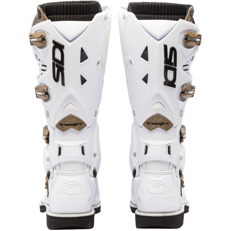 SiDi Crossfire 3 motorlaarzen wit-brons