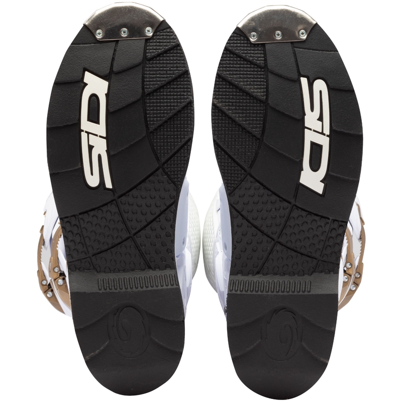 SiDi Crossfire 3 motorlaarzen wit-brons