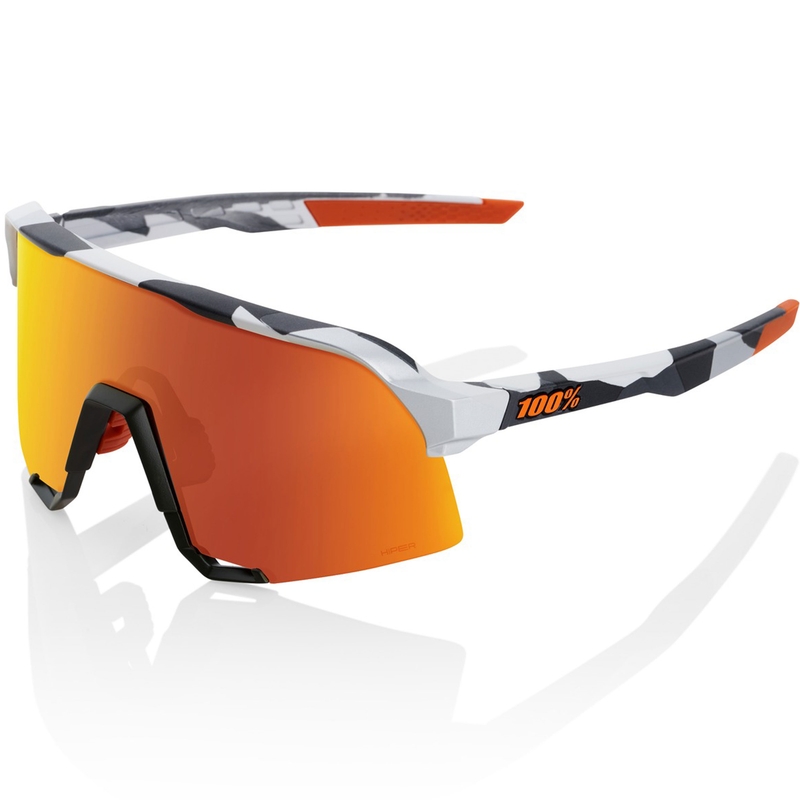 100% S3 HIPER zonnebril met rode lens