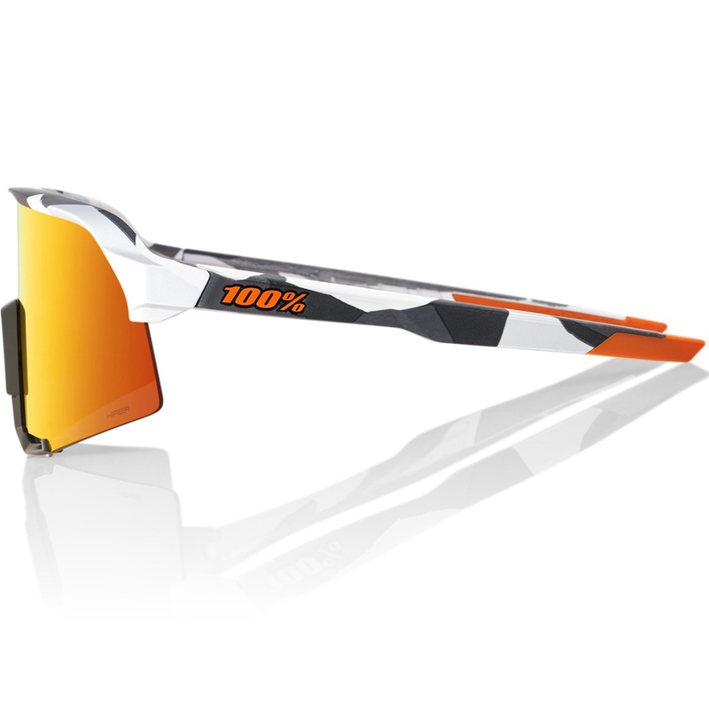 100% S3 HIPER zonnebril met rode lens