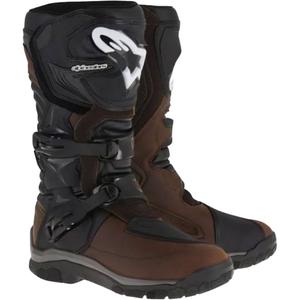 Alpinestars Corozal Adventure Geolied Drystar Bruin en Zwart Motorfiets Laarzen