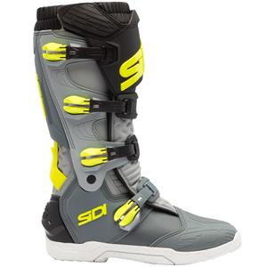 SiDi X Power SC motorlaarzen grijs-fluo geel