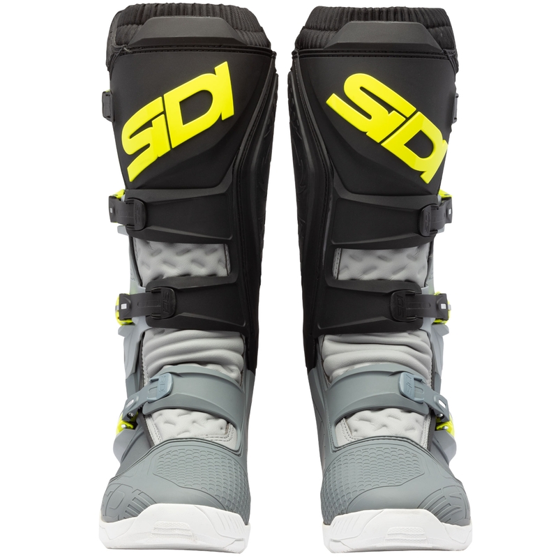 SiDi X Power SC motorlaarzen grijs-fluo geel