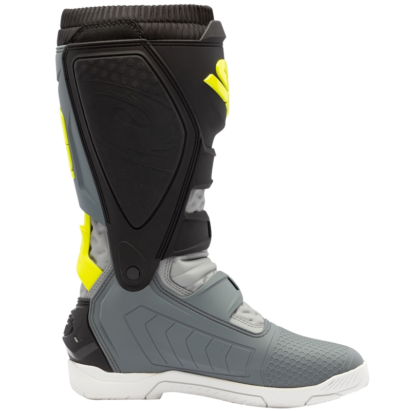 SiDi X Power SC motorlaarzen grijs-fluo geel