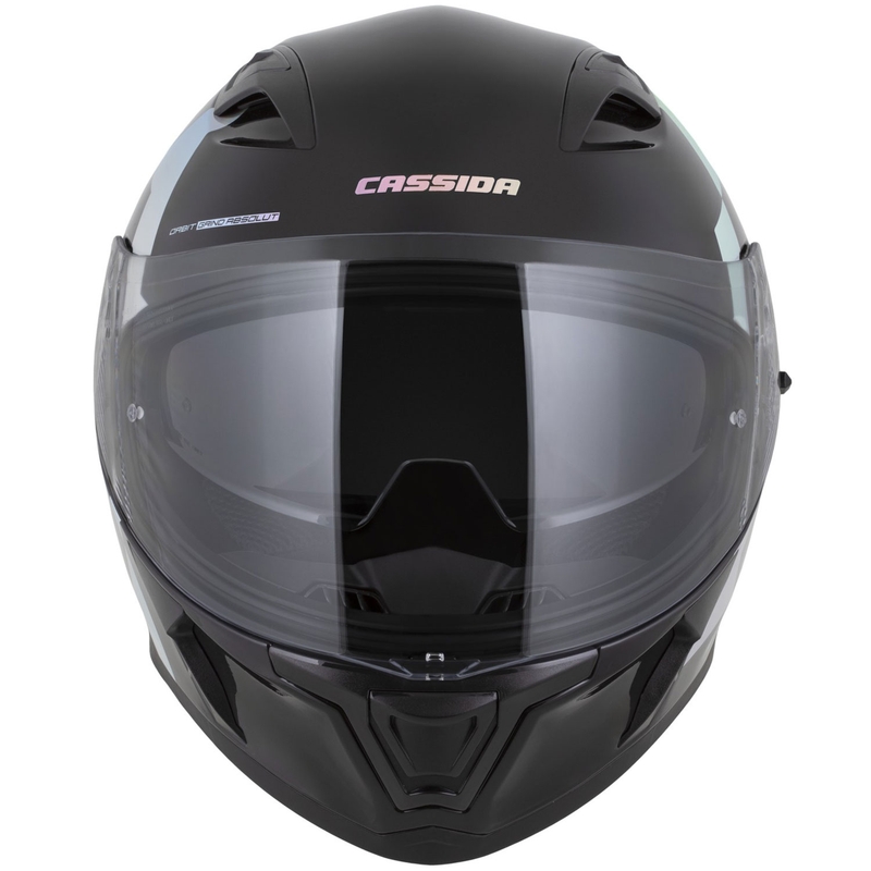 Cassida Orbit Grind Absolut integraal motorhelm zwart-holografisch