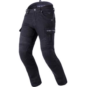 Street Racer Cargo CE Cropped Motorjeans Zwart