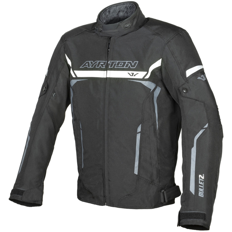 Ayrton Bullet II motorjack zwart-wit-grijs