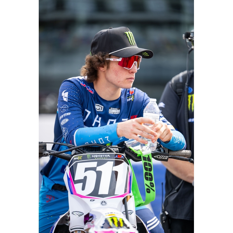 100% Slendale zonnebril met HIPER rode lens