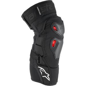 Alpinestars Bionic Pro Plasma kniebeschermers zwart-rood-wit