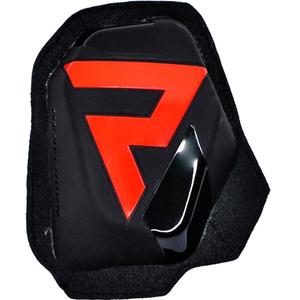 Knieschuivers Rebelhorn zwart-rood