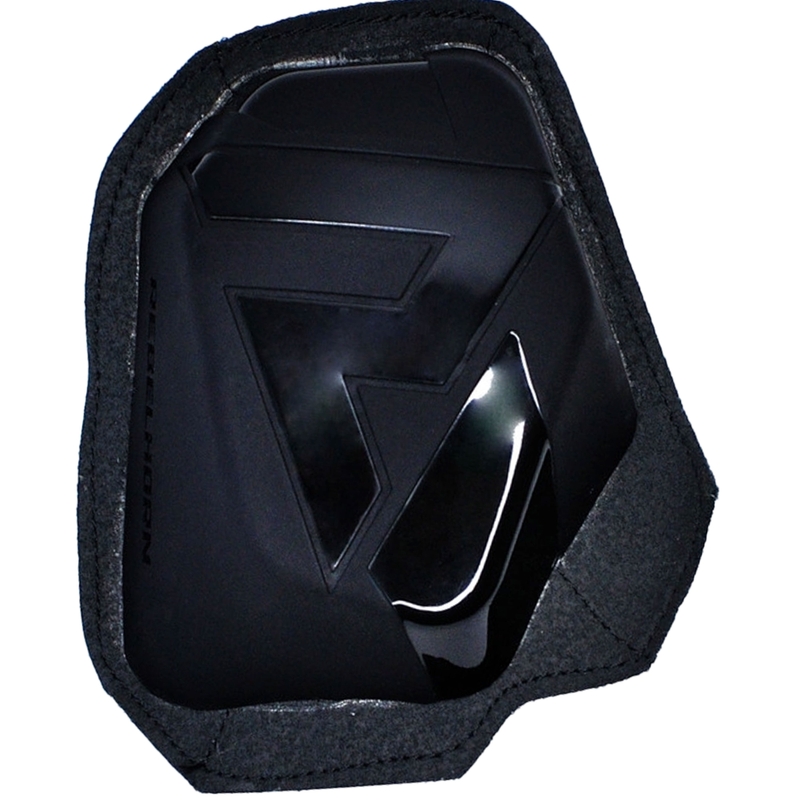 Knieschuivers Rebelhorn zwart