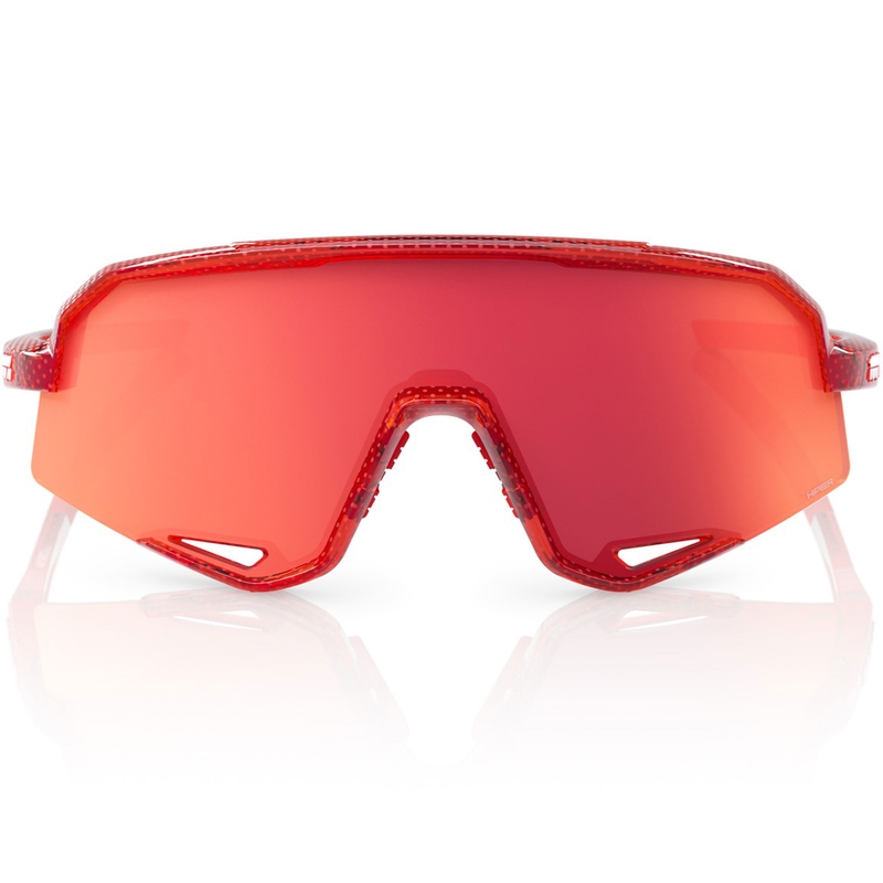 100% Slendale zonnebril met HIPER Fire red lens