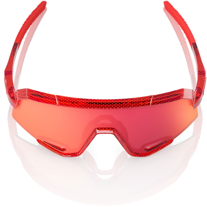 100% Slendale zonnebril met HIPER Fire red lens