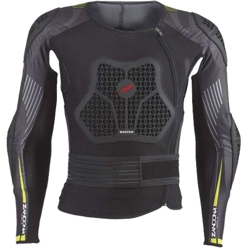 Bodyprotector Zandona Netcube X7 zwart-fluo geel 170-179 cm