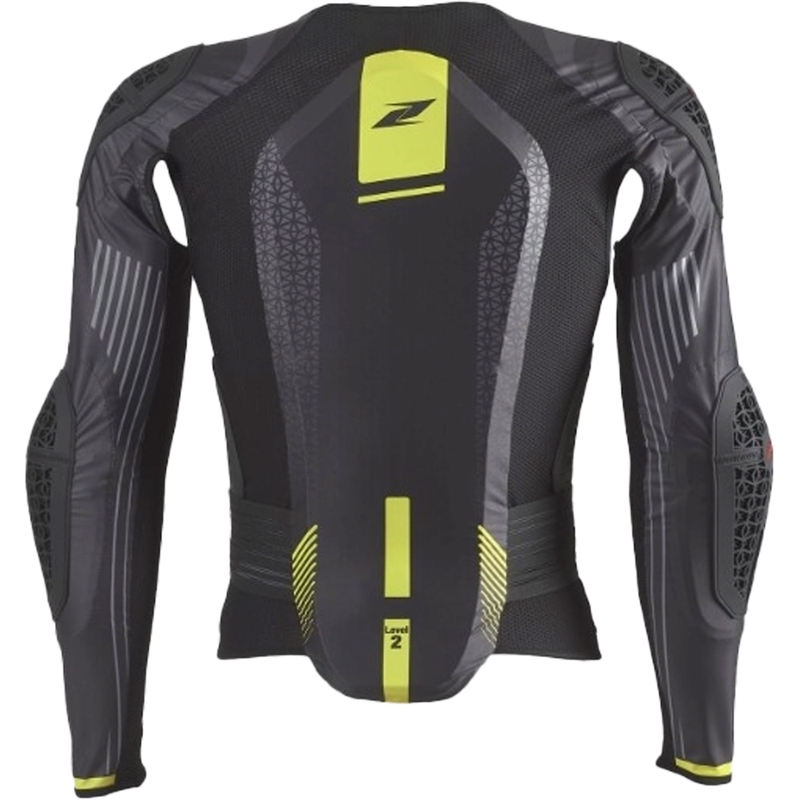 Bodyprotector Zandona Netcube X7 zwart-fluo geel 170-179 cm