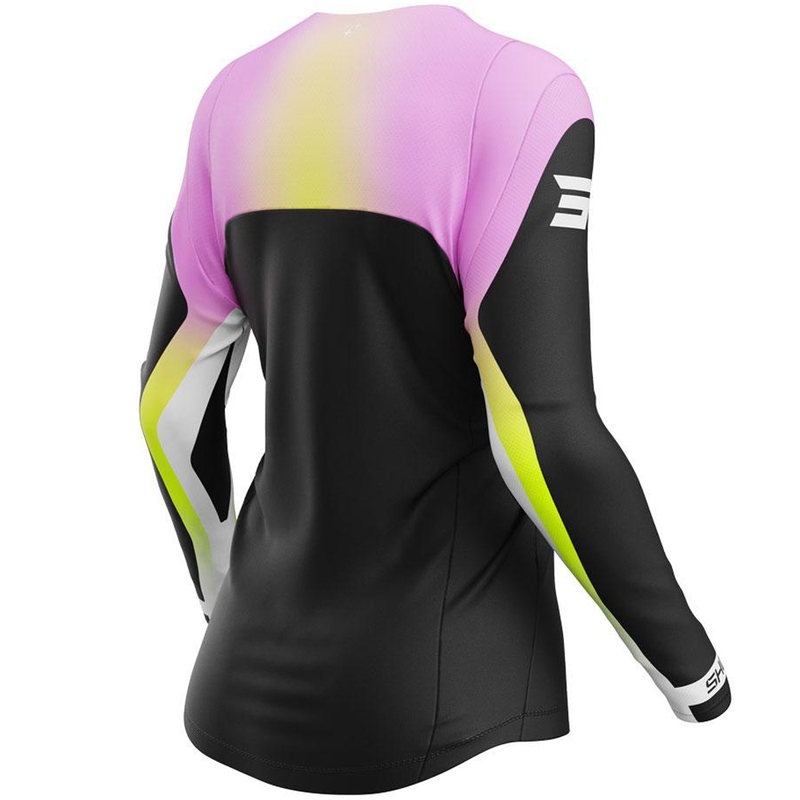 Shot Contact Nebula Dames Motocross Jersey Roze