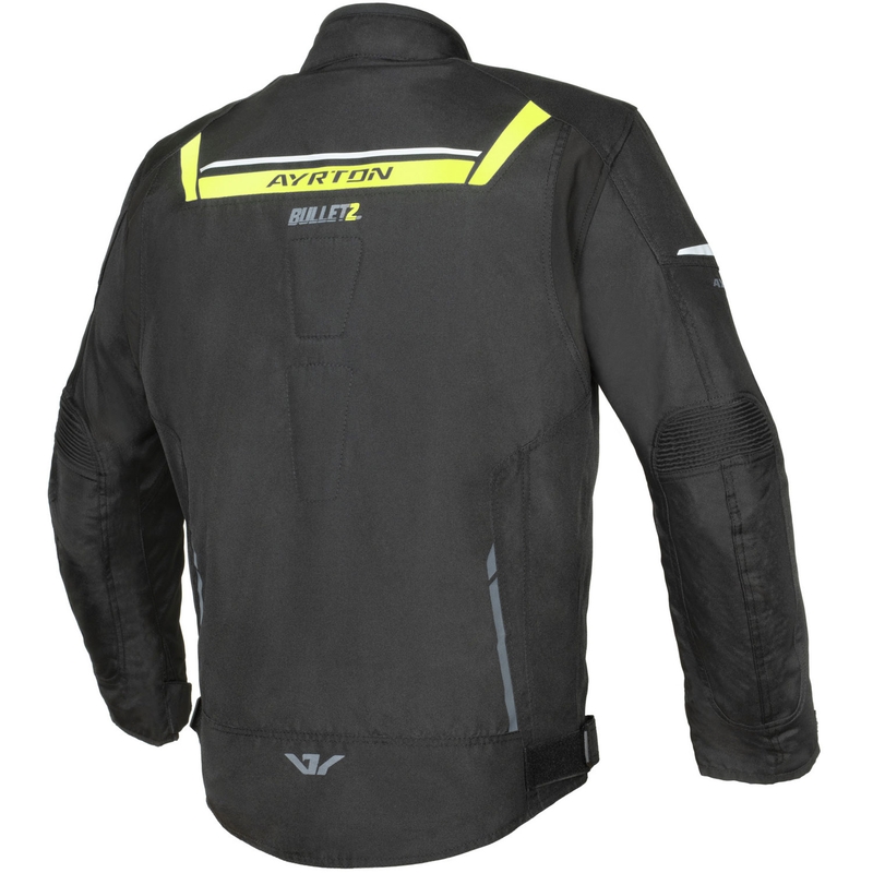 Ayrton Bullet II motorjack zwart-fluo geel-grijs