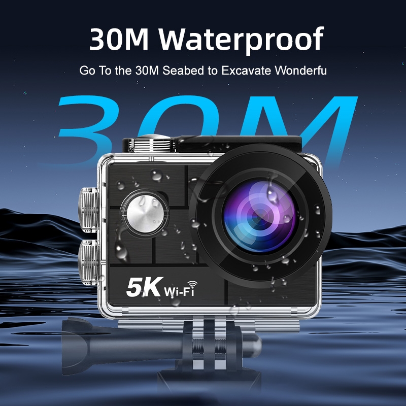 MaxTo Action Cam 5k motorfietscamera