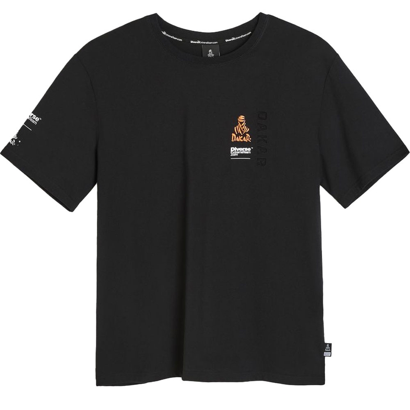 Dakar DES 1525 T-shirt zwart