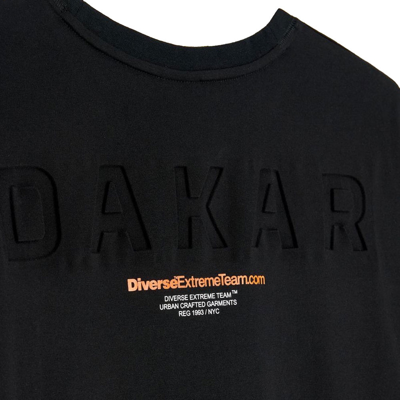 Dakar DES 1525 T-shirt zwart