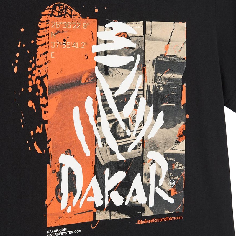 Dakar DES 2025 T-shirt zwart