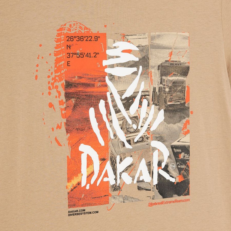 Dakar DES 2025 T-shirt zand