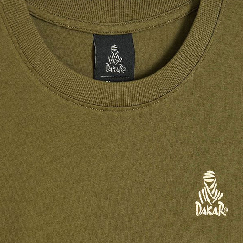 Kaki Dakar DKR FADIX-T-shirt voor dames