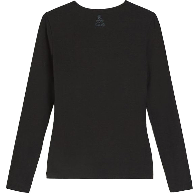 Dames Dakar DKR Zipp T-shirt zwart