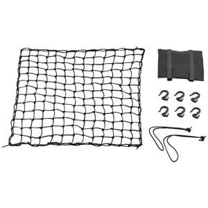 Flexibel bagagenet voor motorfiets met kunststof haken Daytona 60 x 60 cm zwart