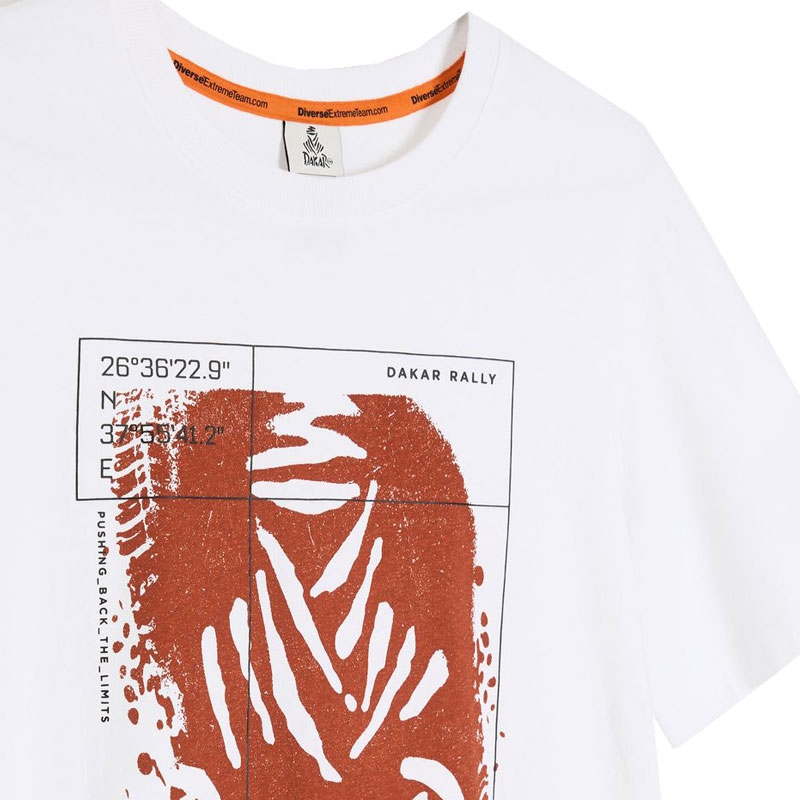 Dakar DES 1425 wit T-shirt
