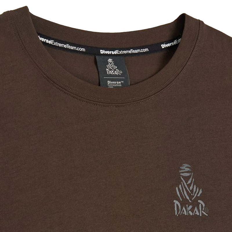 Dakar LOGO SMR T-shirt bruin