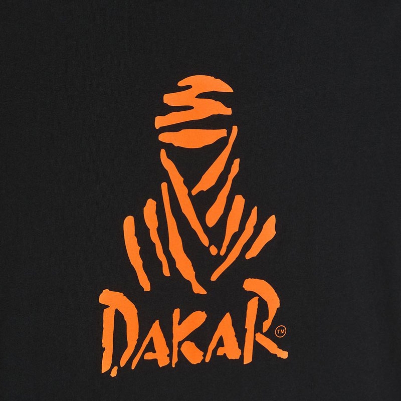 Dakar LOGO 256 T-shirt zwart
