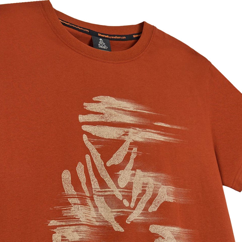 Dakar DES 1225 brick T-shirt