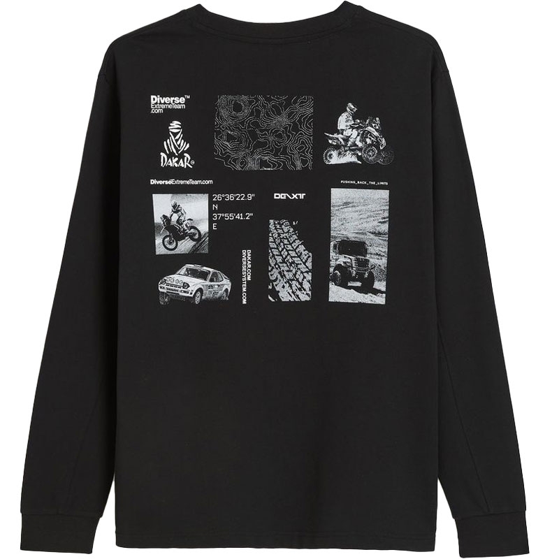 Dakar VIP LG 0125 T-shirt zwart