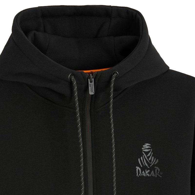 Hoodie Dakar VIP ZIP H25 zwart