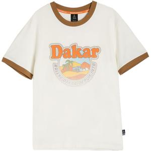 Dakar DES VINT MOR T-shirt wit
