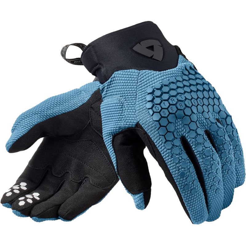 Revit Massif motorhandschoenen blauw