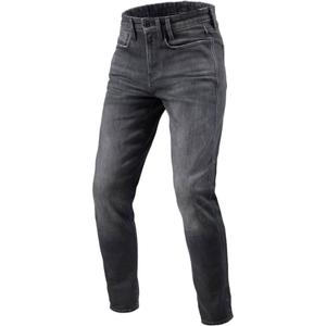 Revit Kai Skinny Mid Grey Stone Motorcycle Jeans